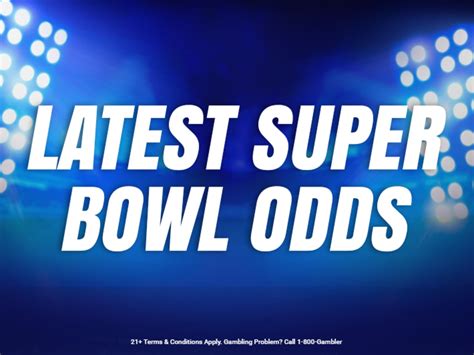 betting odds super bowl|Super Bowl Odds .